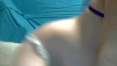 My pregnant GF masturbates on webcam