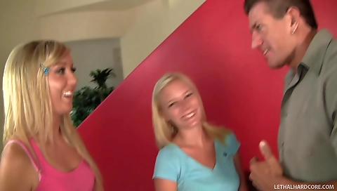 Hot Blond teens 18+ Callie And Elaina Get Preggers